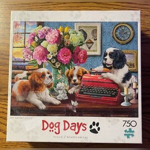 Buffalo DOG DAYS "The Writer's Dogs" - 750 Piece Puzzle